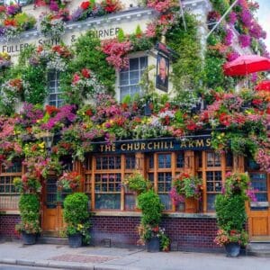 Drewniane puzzle Londyński Pub London PUB 600el XL
