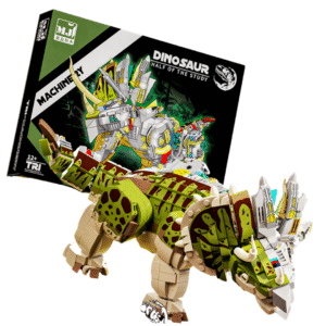 Mechaniczny Triceratops - Klocki MJI 13051 MOC 1368el. TECHNIC