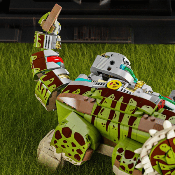 Mechaniczny Triceratops - Klocki MJI 13051 MOC 1368el. TECHNIC - obrazek 5