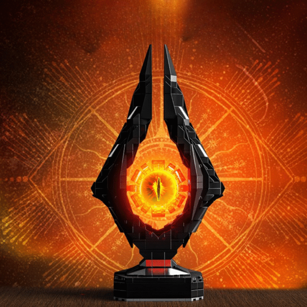 Oko Saurona (Allfather's Eye) LED - Klocki MJI 13070 LOTR 925el. TECHNIC - obrazek 7