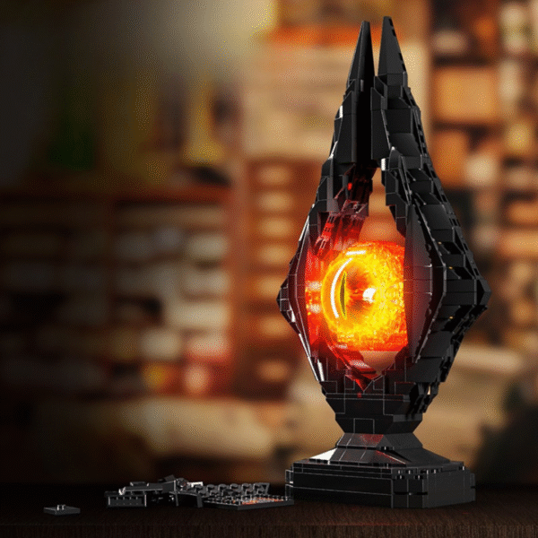 Oko Saurona (Allfather's Eye) LED - Klocki MJI 13070 LOTR 925el. TECHNIC - obrazek 6