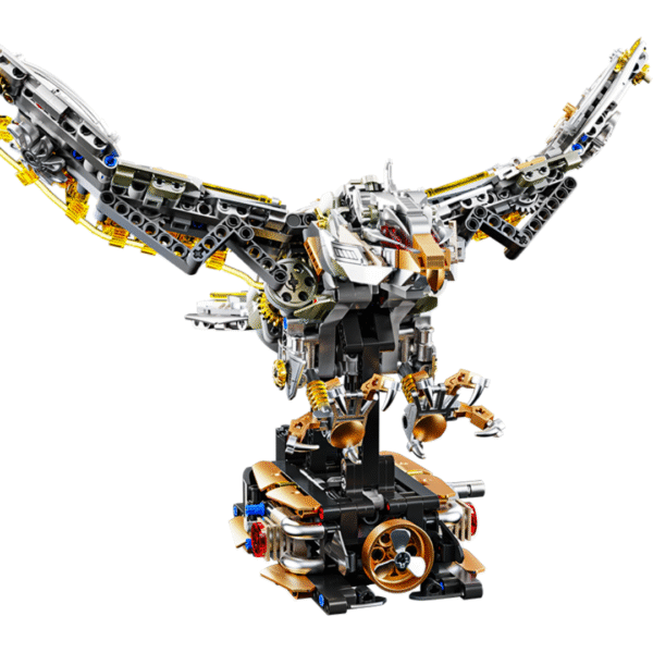 Mechaniczny Orzeł LED - Klocki MJI 13084 MOC 1168el. TECHNIC - obrazek 4