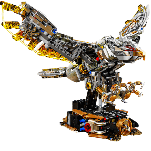 Mechaniczny Orzeł LED - Klocki MJI 13084 MOC 1168el. TECHNIC - obrazek 3