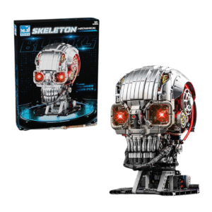 Czaszka mechaniczna LED - Klocki MJI 13089 MOC 1146el. TECHNIC