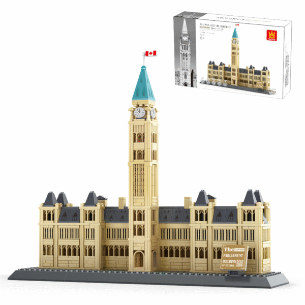 Klocki Wange 4221 – Parlament Kanady w Ottawie, 608 elementów