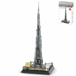 Klocki Wange 4222 – Burj Khalifa w Dubaju, 555 elementów