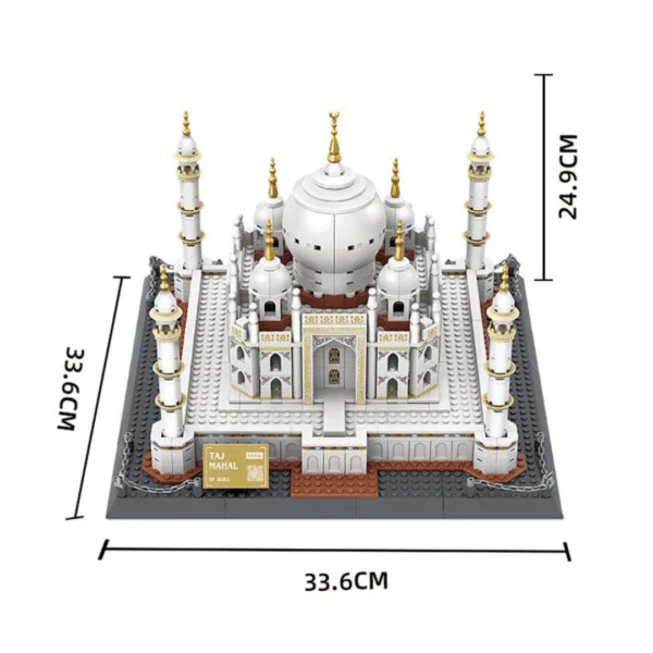Klocki Wange 5211 – Tadż Mahal w Agrze (Taj Mahal), 1050 elementów - obrazek 3