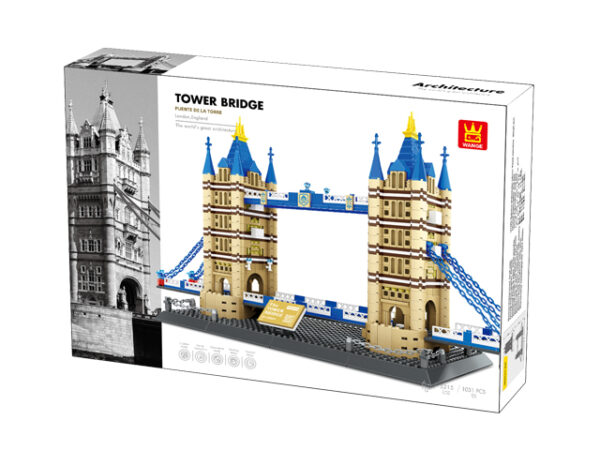 Klocki Wange 5215 – Most Tower Bridge w Londynie, 1054 elementy - obrazek 6
