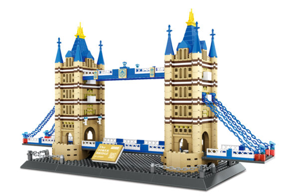 Klocki Wange 5215 – Most Tower Bridge w Londynie, 1054 elementy - obrazek 5