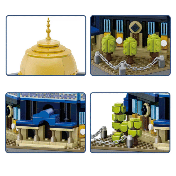 Klocki Wange 5243 – Kopuła na Skale (Dome of the Rock, Qubbat al-Sakhra), 983 elementy - obrazek 3