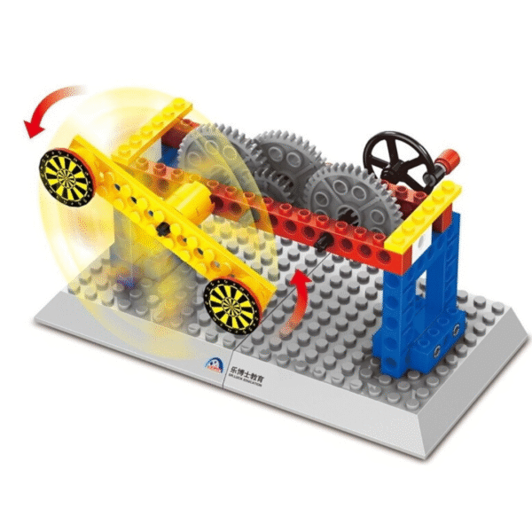 Klocki Technic Wange 1303 – Katapulta Mechaniczna 3w1 – 44 elementy - obrazek 3