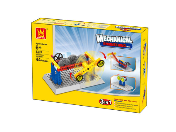 Klocki Technic Wange 1303 – Katapulta Mechaniczna 3w1 – 44 elementy - obrazek 5