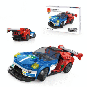 Klocki Wange 2877 – Auto Ford GT Le Mans (Supercar), 138 elementów