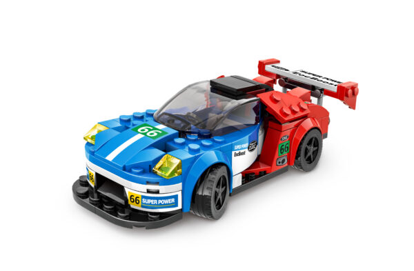 Klocki Wange 2877 – Auto Ford GT Le Mans (Supercar), 138 elementów - obrazek 4