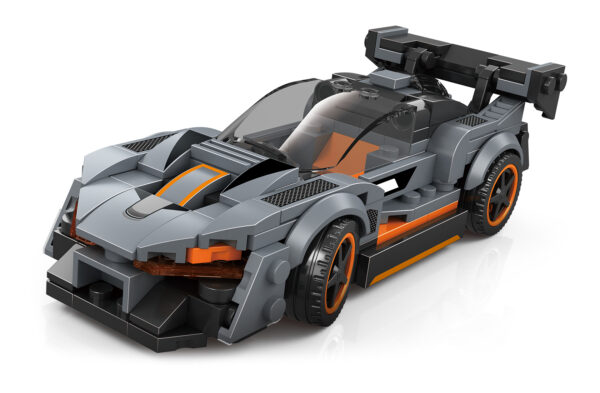 Klocki Wange 2880 – Auto McLaren P1 Hyper Edition (Supercar), 172 elementy - obrazek 6
