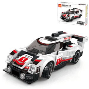 Klocki Wange 2883 – Auto Porsche 919 LMP1 Hybrid Edition (Supercar), 175 elementów