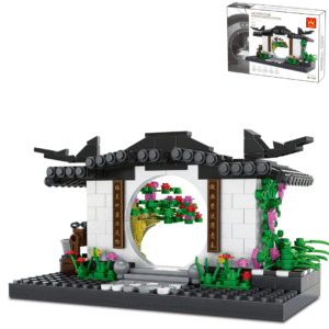 Klocki Wange 3314 – Brama w stylu Hui (The Archway of Hui-Style Architecture), 381 elementów