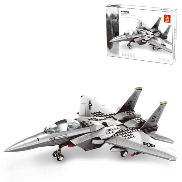 Klocki Wange 4004 – Samolot myśliwski F-15 Eagle Fighter, 223 elementy