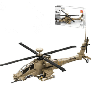 Klocki Wange 4007 – Śmigłowiec AH-64 Apache, 257 elementów