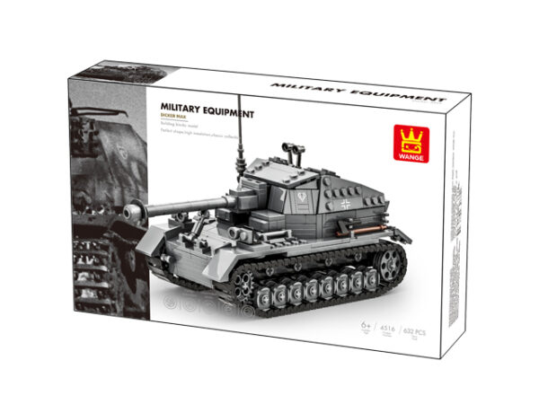 Klocki Wange 4516 – Niszczyciel Dicker Max, 632 elementy - obrazek 5