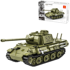 Klocki Wange 4517 – Czołg Panther, 638 elementów