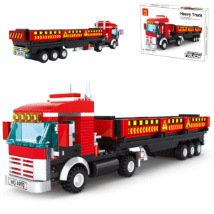 Klocki Wange 4970 – Ciężarówka z naczepą (Heavy Truck), 323 elementy