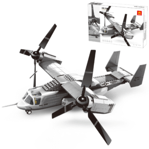 Klocki Wange 5006 – Samolot pionowego startu V-22 Osprey (Tiltrotor Aircraft), 400 elementów