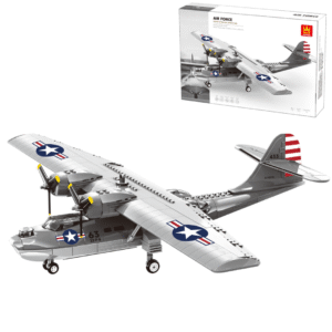 Klocki Wange 5007 – Samolot amfibijny PBY-5A Catalina, 346 elementów