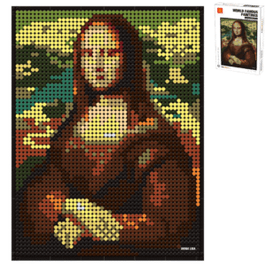 Klocki Wange 5121 – Obraz Mona Lisa, 3262 elementy