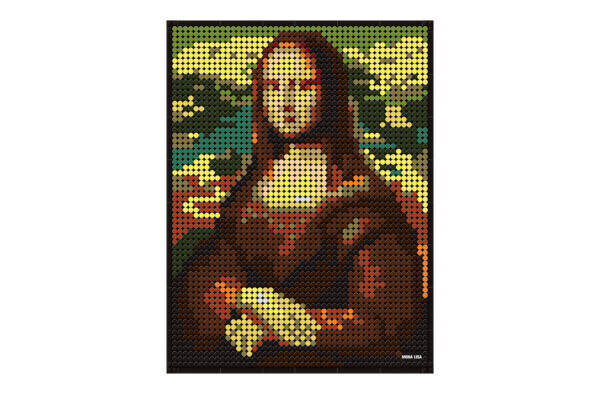 Klocki Wange 5121 – Obraz Mona Lisa, 3262 elementy - obrazek 6