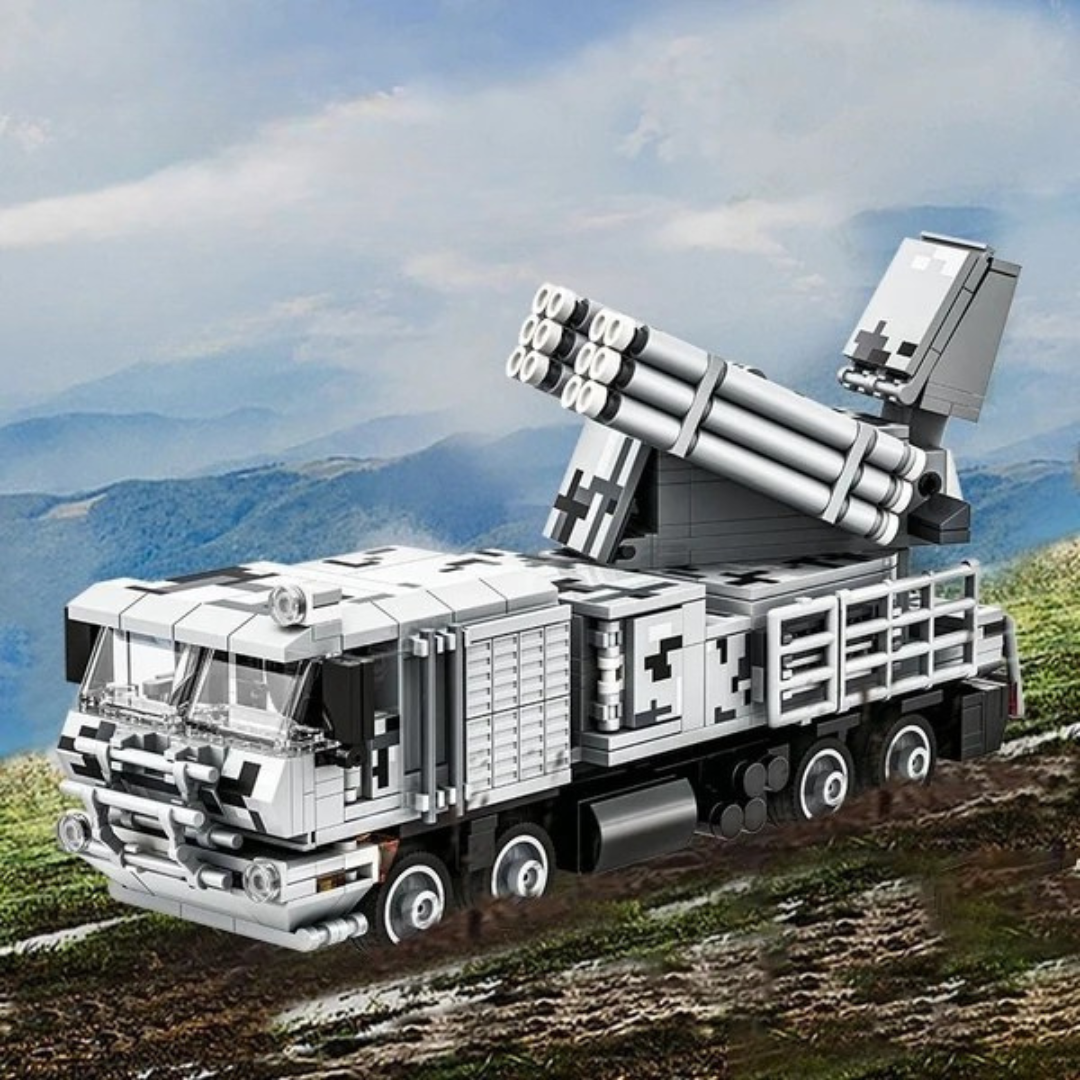 Klocki Wange 5510 – Pantsir-SM System Obrony Przeciwlotniczej, 582 elementy - obrazek 5