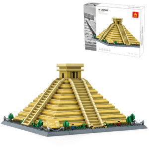 Klocki Wange 6225 – Piramida El Castillo (Świątynia Kukulkana, Chichén Itzá, Meksyk), 1340 elementów