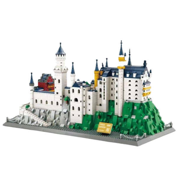 Klocki Wange 6226 – Zamek Neuschwanstein w Bawarii, 1969 elementów - obrazek 8