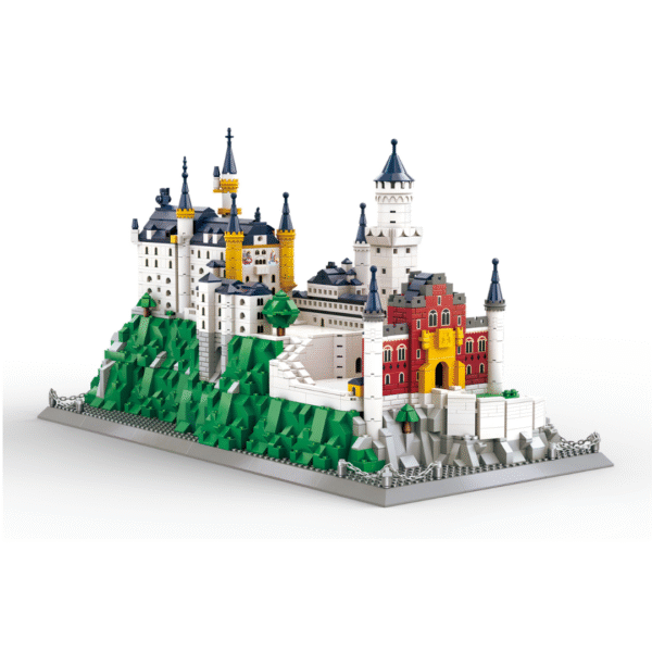 Klocki Wange 6226 – Zamek Neuschwanstein w Bawarii, 1969 elementów - obrazek 7