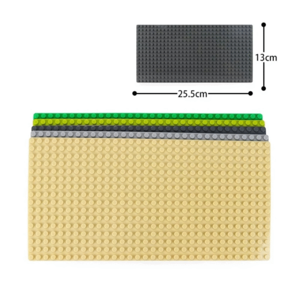 Klocki Wange 8805 Płytka konstrukcyjna – 16x32 wypustek, kolor jasnoszary (Light Grey) - obrazek 3