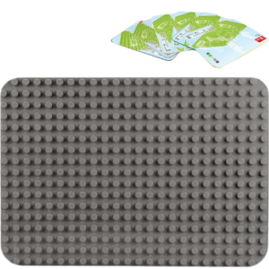 Płytka konstrukcyjna Wange 901 Dubie – 24x17 wypustek, kolor jasnoszary (Light Grey)